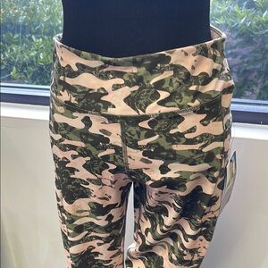 Camouflage Print Pants